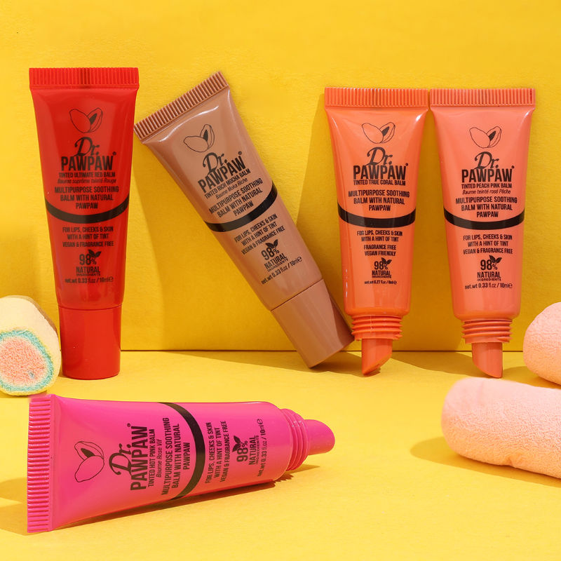 Tinted True Coral Lip Balm