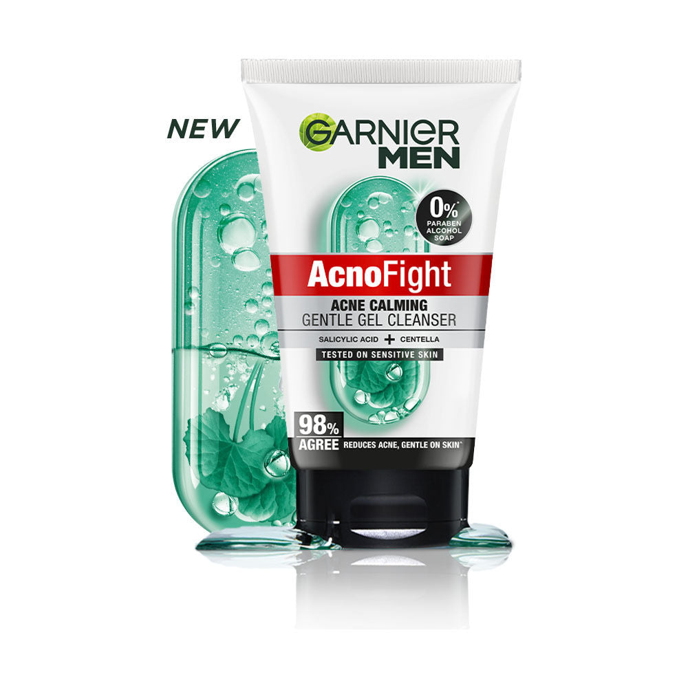 Men Acno Fight Gentle Cleanser Facewash For Acne-Prone, Sensitive Male Skin