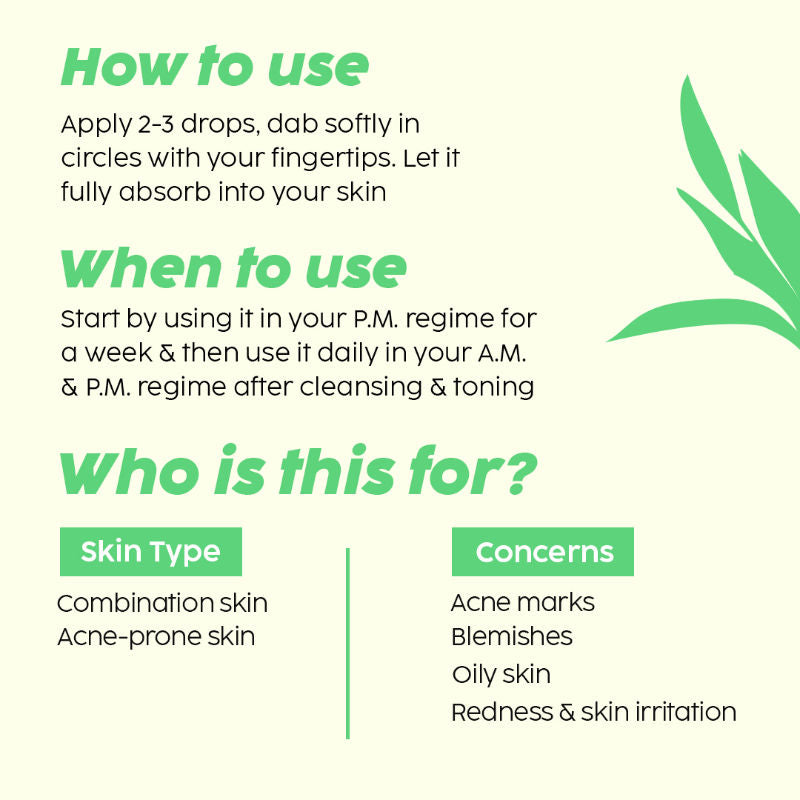 10% Niacinamide Jamun Face Serum for Acne marks, blemishes & oil control
