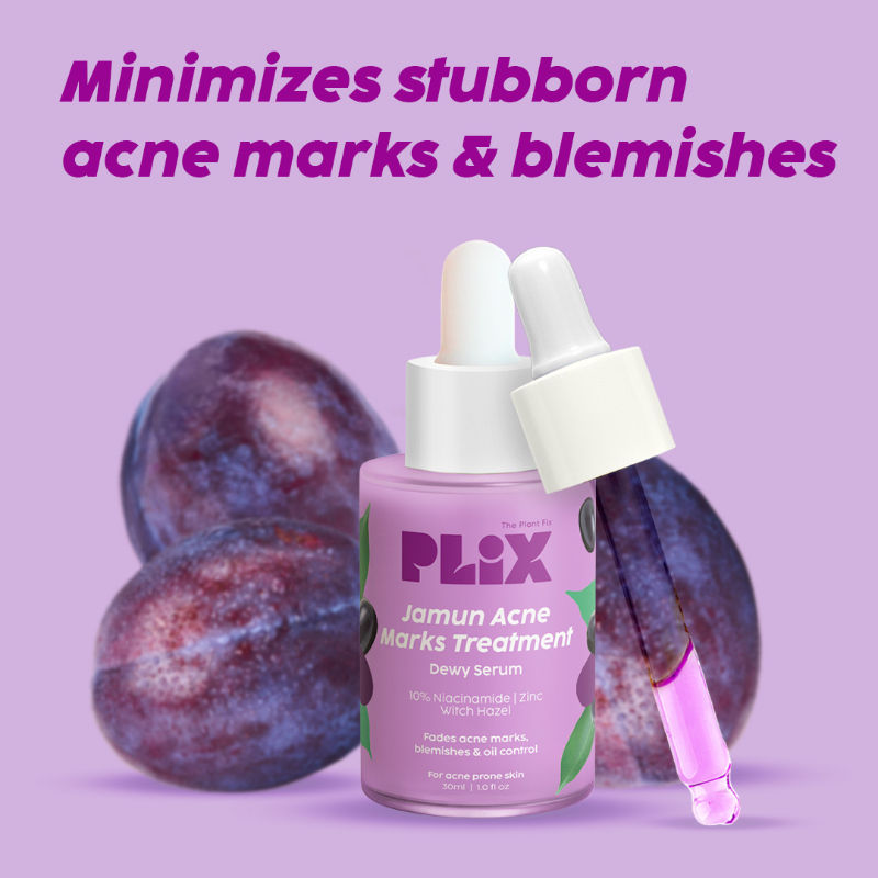 10% Niacinamide Jamun Face Serum for Acne marks, blemishes & oil control