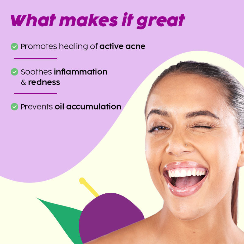 2% Salicylic Acid Jamun Active Acne Control Dewy Serum for Active Acne & Dark Spot Reduction