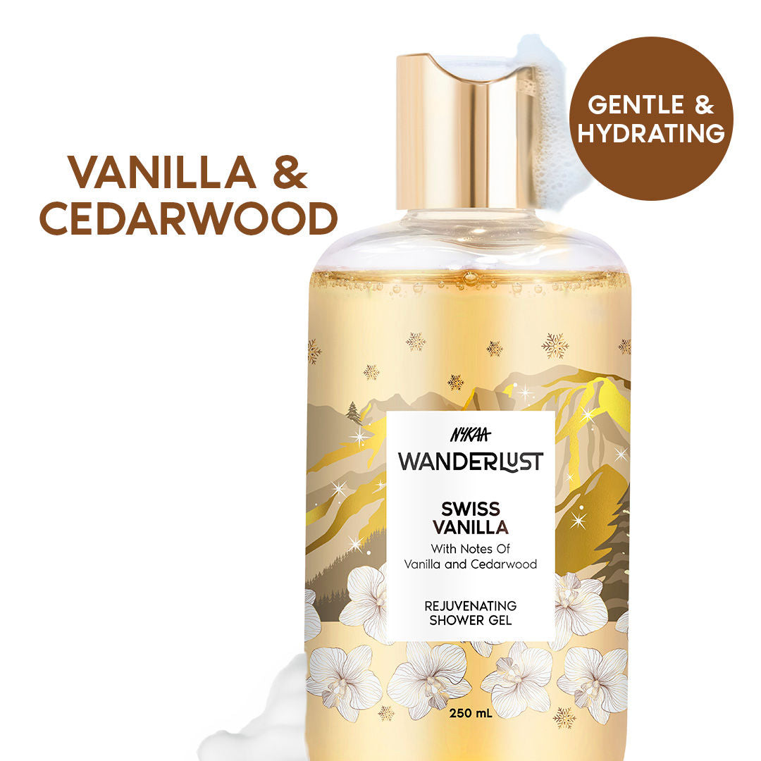 Bestseller Perfume Body Wash (Long Lasting Fragrance) - Hydrating, Cleansing - Swiss Vanilla