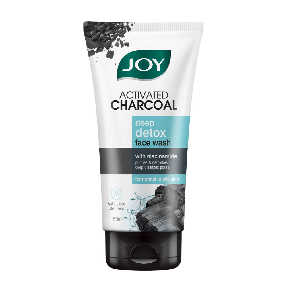 Activated Charcoal Face Wash For Oily Skin To Controls Oil & Removes Dirt & Blackheads
