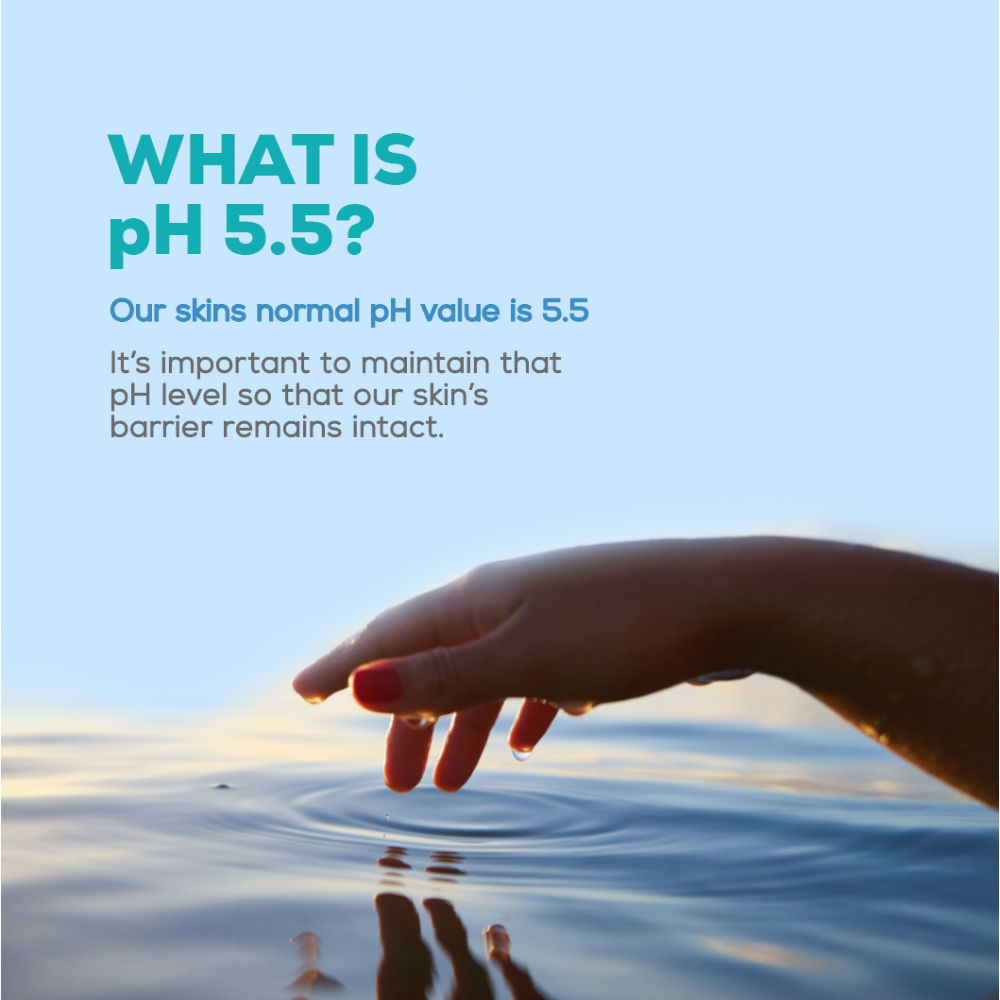 pH 5.5 Hydrating Gel Face Wash for Sensitive Skin, Restores Skin Barrier