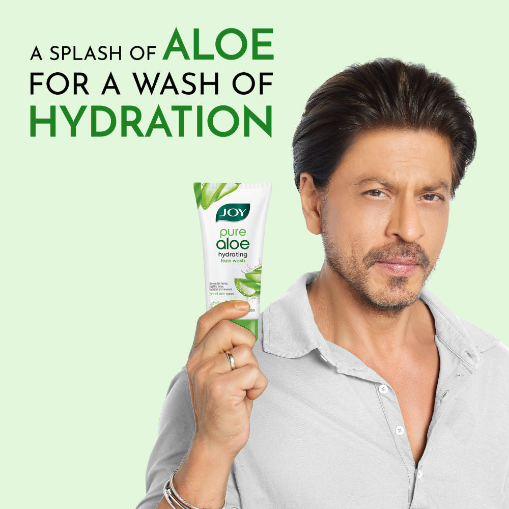 Hydrating Aloe Vera Face Wash For Summers To Controls Excess Oil & Removes Dirt