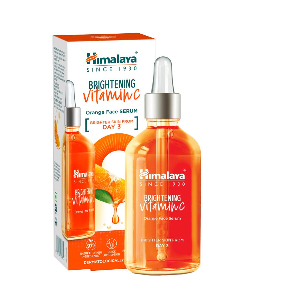 Brightening Vitamin C Orange Face Serum for Glowing Skin