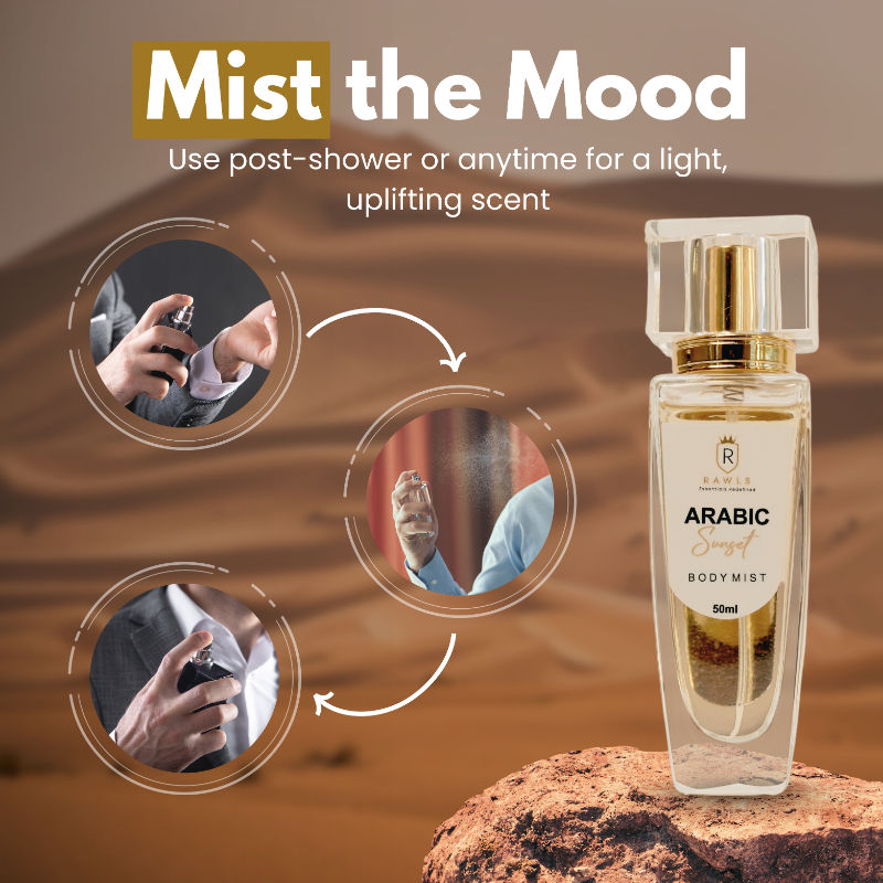 Arabic Sunset Body Mist Perfume