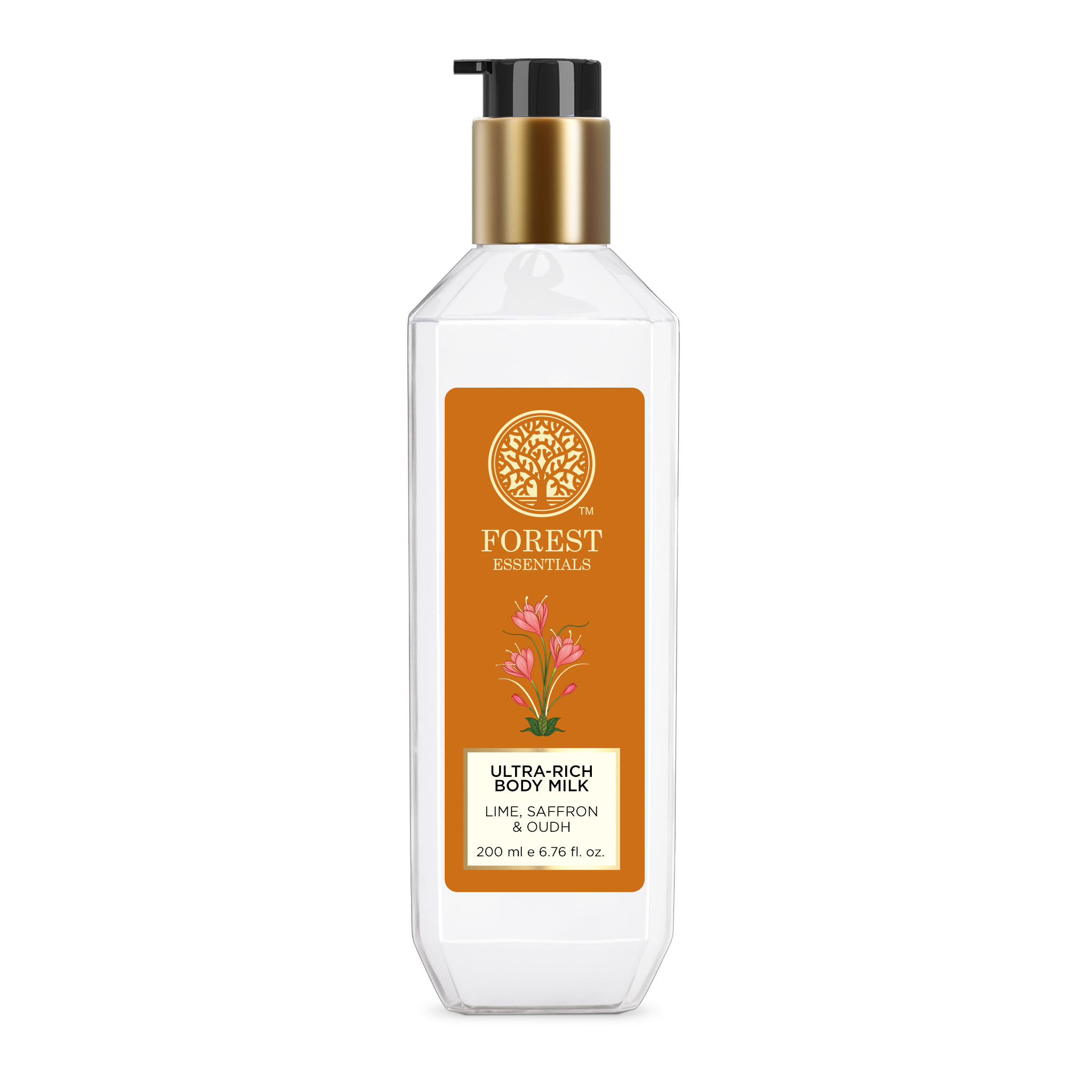 Ultra-Rich Lime Saffron & Oudh Natural Body Milk