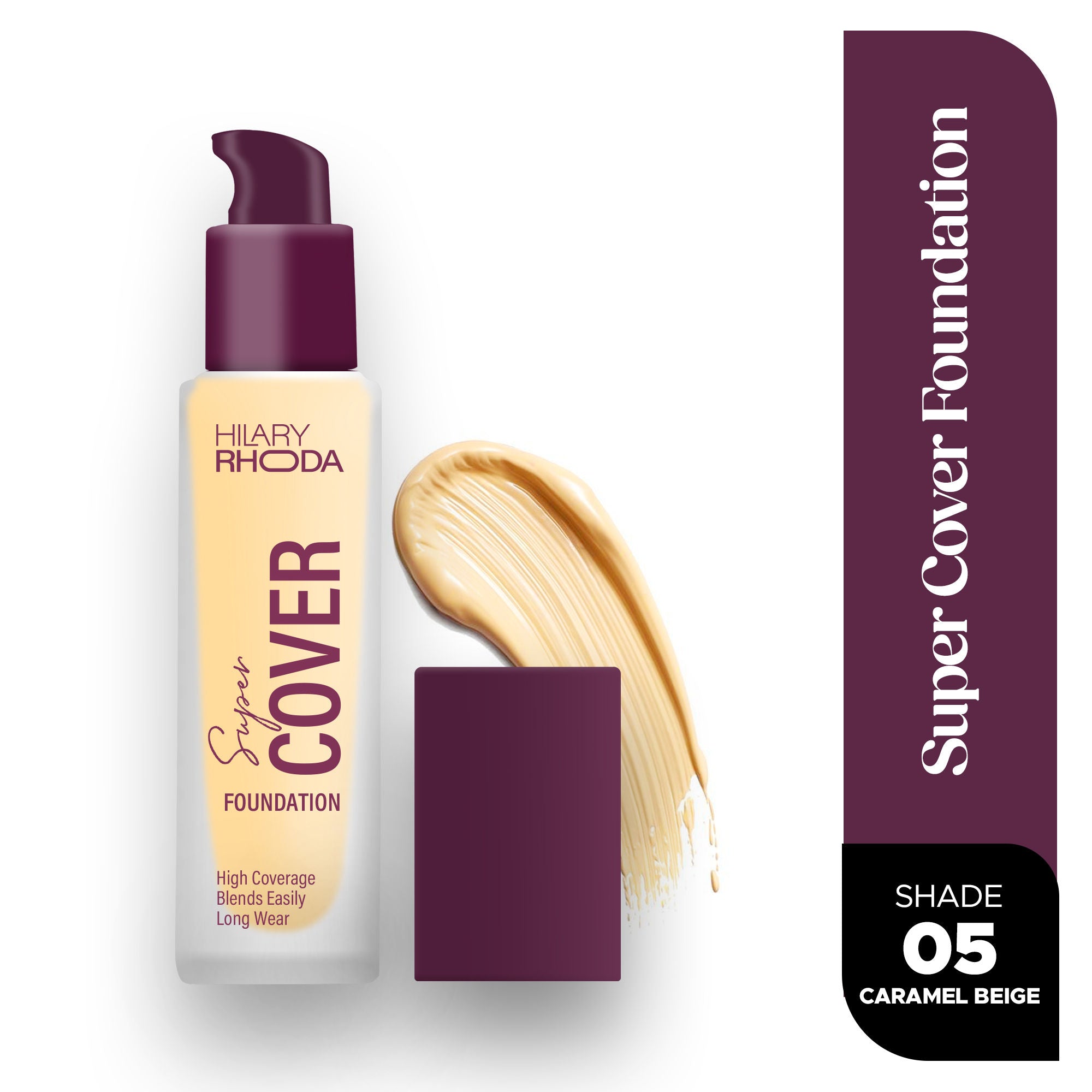 Super Cover Waterproof Foundation - Caramel Beige 05