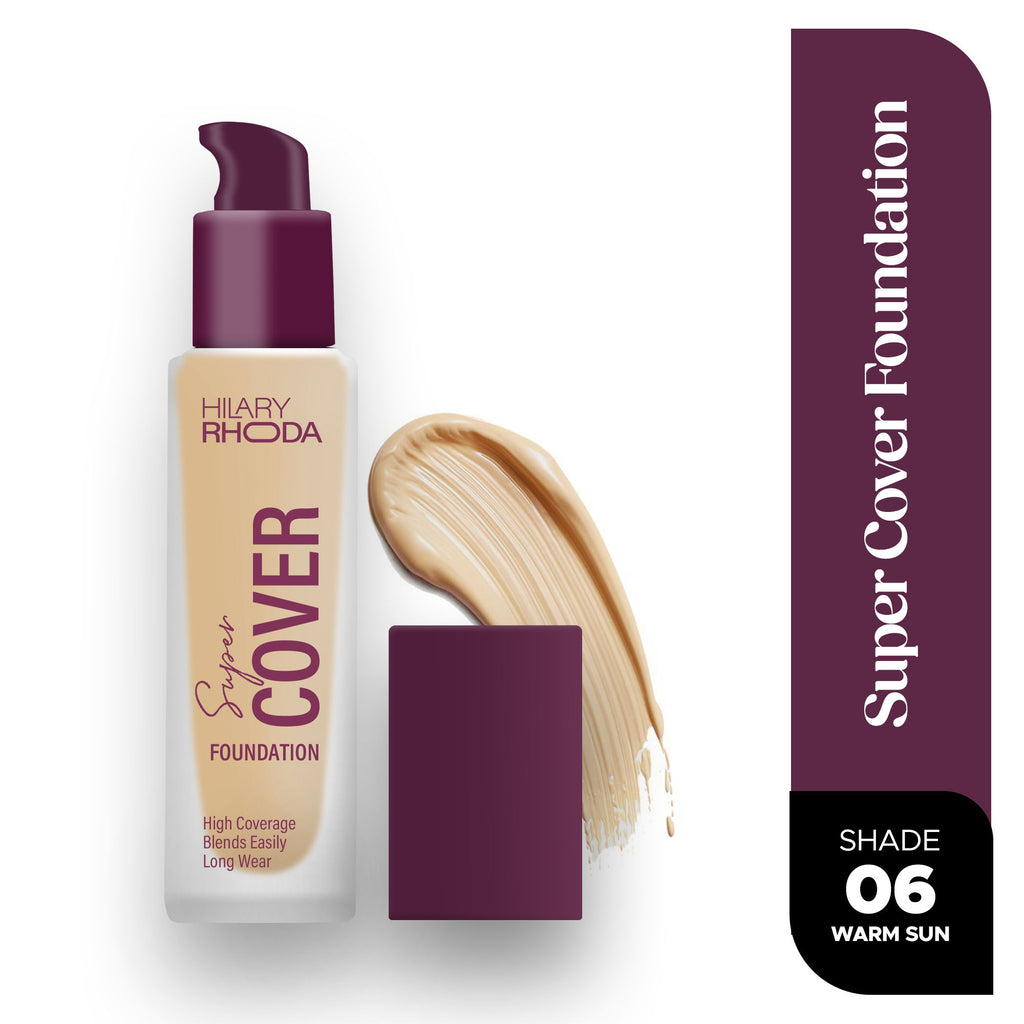 Super Cover Waterproof Foundation - Warm Sun 06