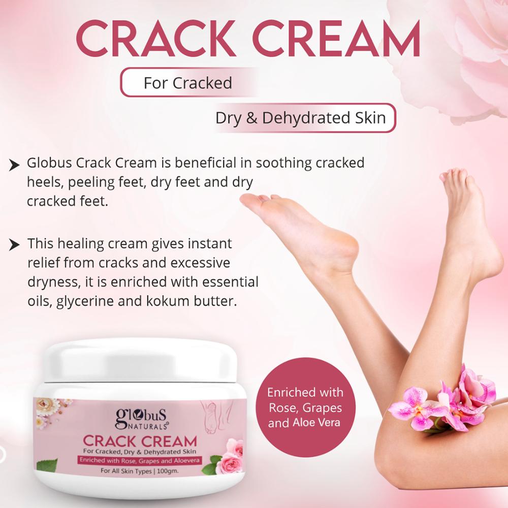 Heels & Feet Crack Cream Enriched with Aloevera Grapes & Rose
