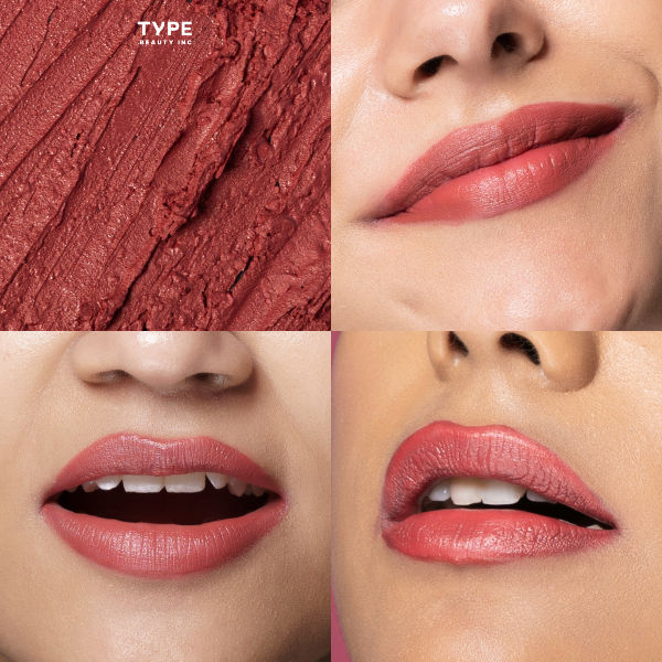 Cream Matte Lipstick For Pigmented Lips - Vit C And Niacinamide - 8 Hr Stay