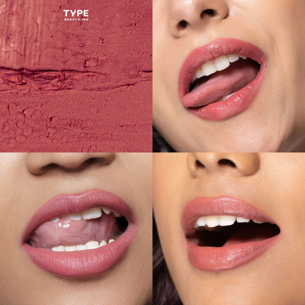 Cream Matte Lipstick For Dehyrated Lips - Squalane And Tripeptides 8 Hr Stay
