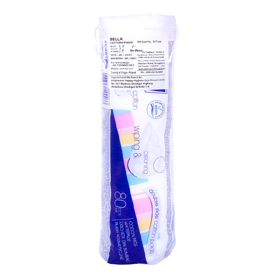 Cotton Pads,100% Cotton, Double Sided, Skin Cleaning (Eye, Face), Nail Polish Removal