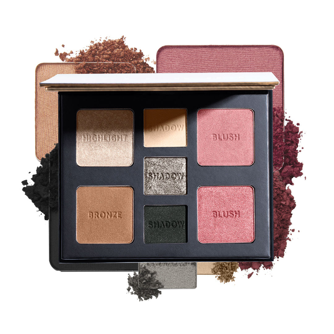 All-Inclusive Eye, Cheek & Face Palette - Smokey
