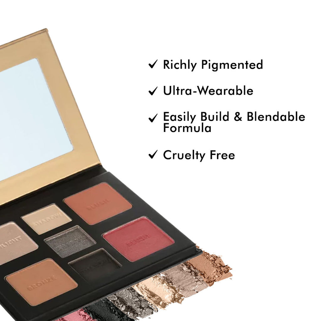 All-Inclusive Eye, Cheek & Face Palette - Smokey