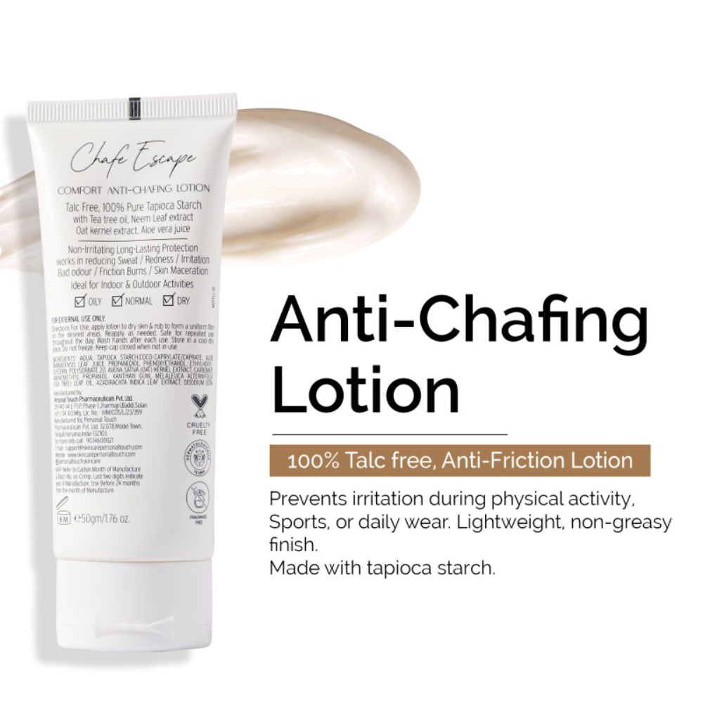 Personal Touch Chafe Escape Anti Chafing Lotion