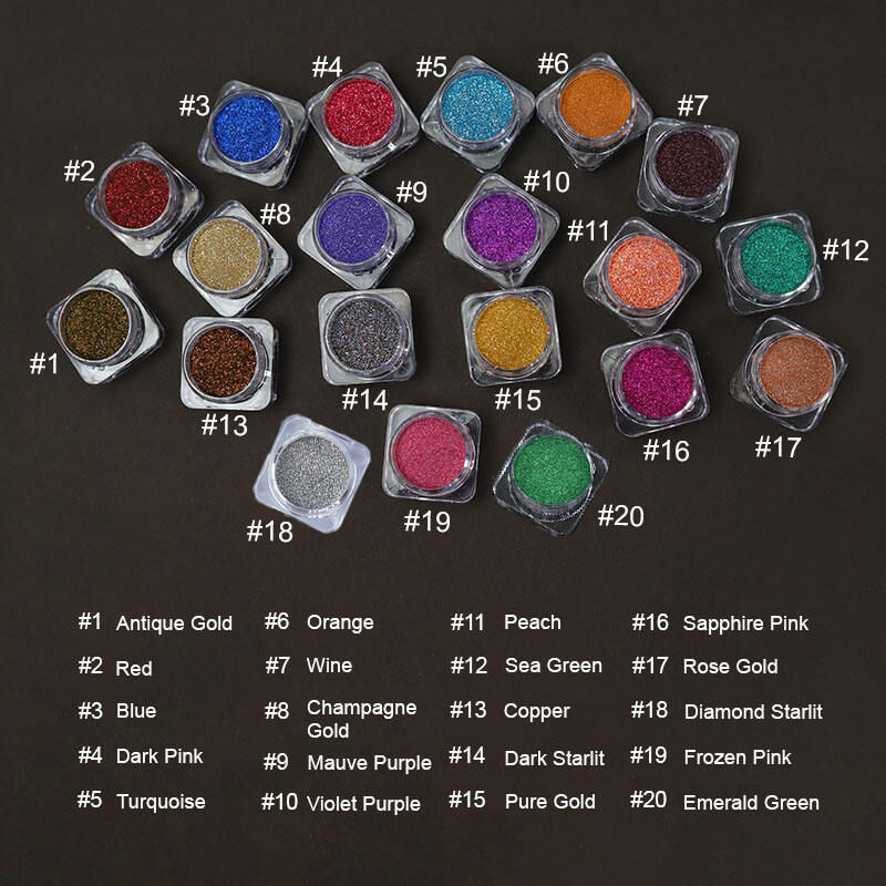 HD Holographic Loose Glitter Eyeshadow