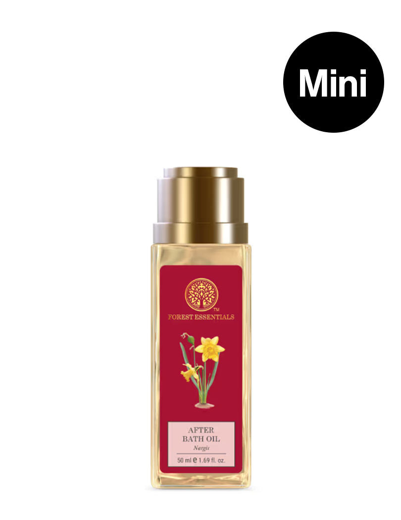 After Bath Oil Nargis Ayurvedic Moisturizing & Nourishing Shower Oil - 50ml