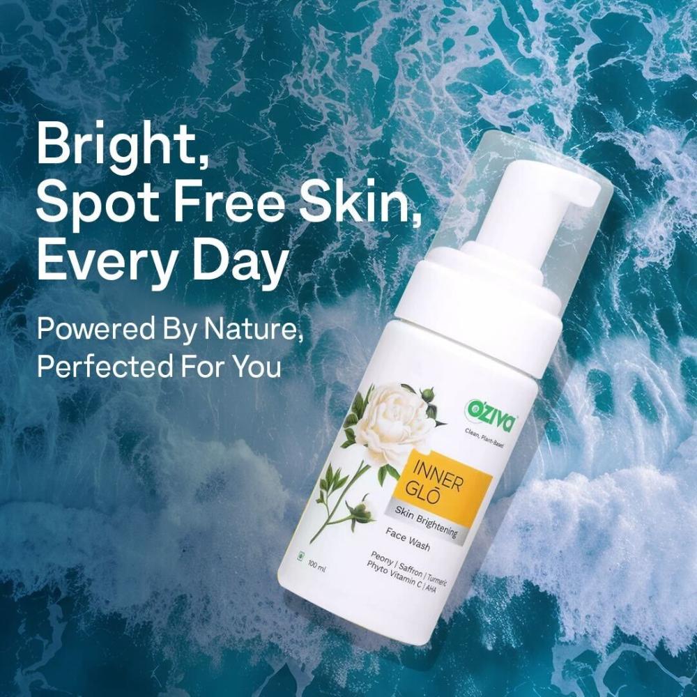 Inner Glo Skin Brightening Face Wash (with Vitamin C) for Spot Correction & Radiance