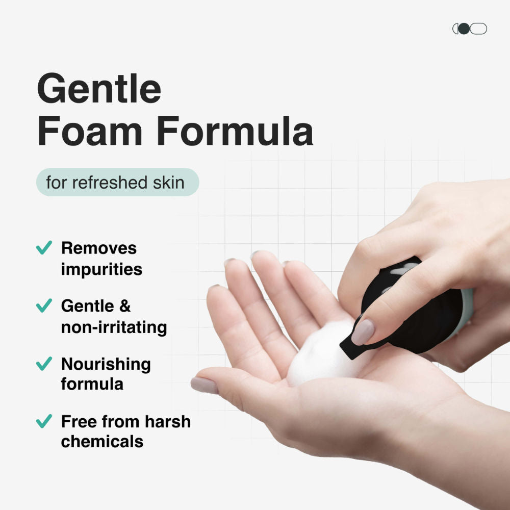 Gentle Cleanse Brightening Face Wash With Lactic Acid AHA Foam