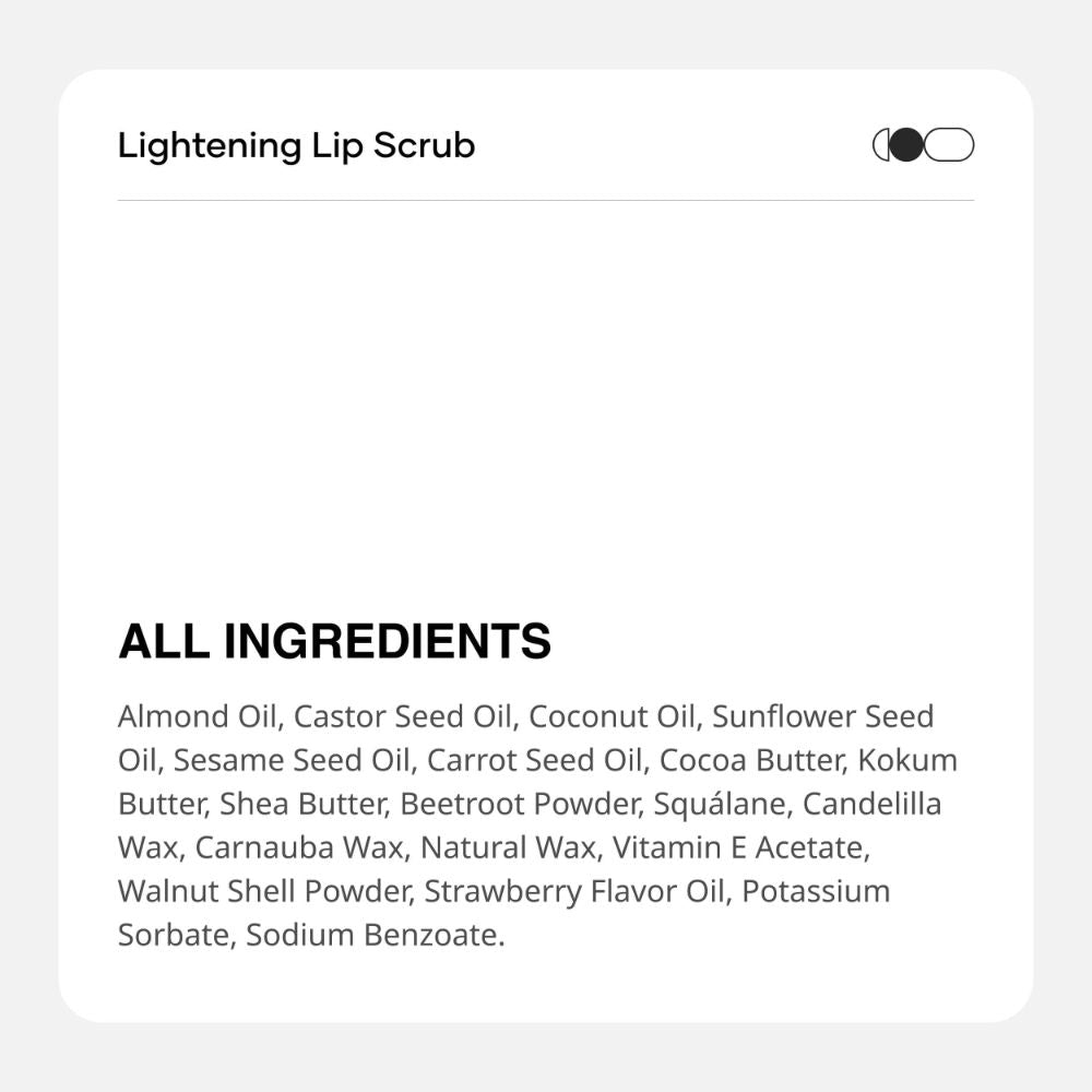 Lightening Lip Scrub