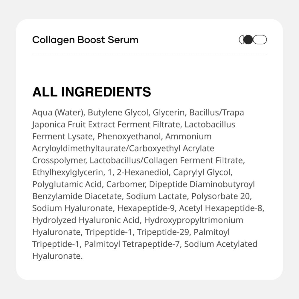 Collagen Boost Hyaluronic Acid Serum