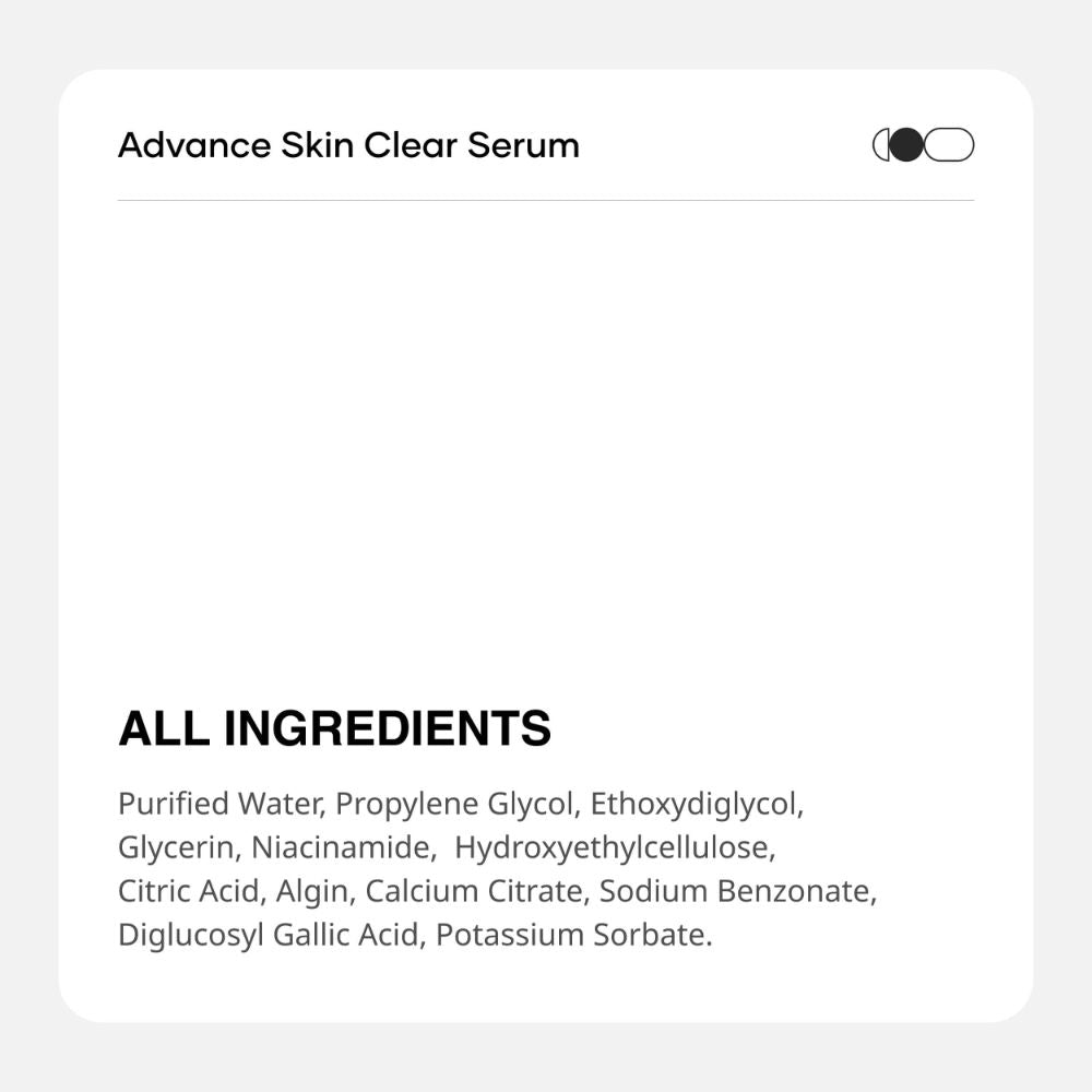 Advance Skin Clear Niacinamide Face Serum