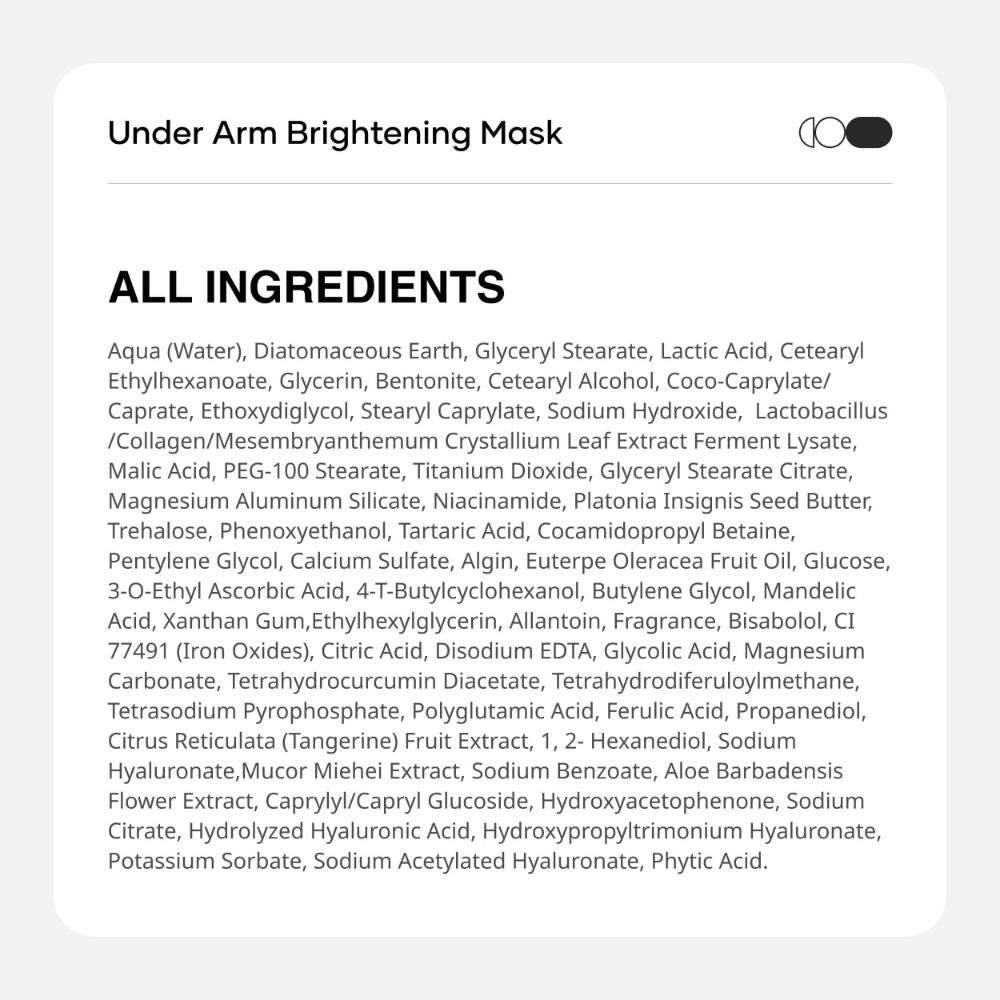 Under Arm Brightening Cream Mask With Papaya & Sweet Orange