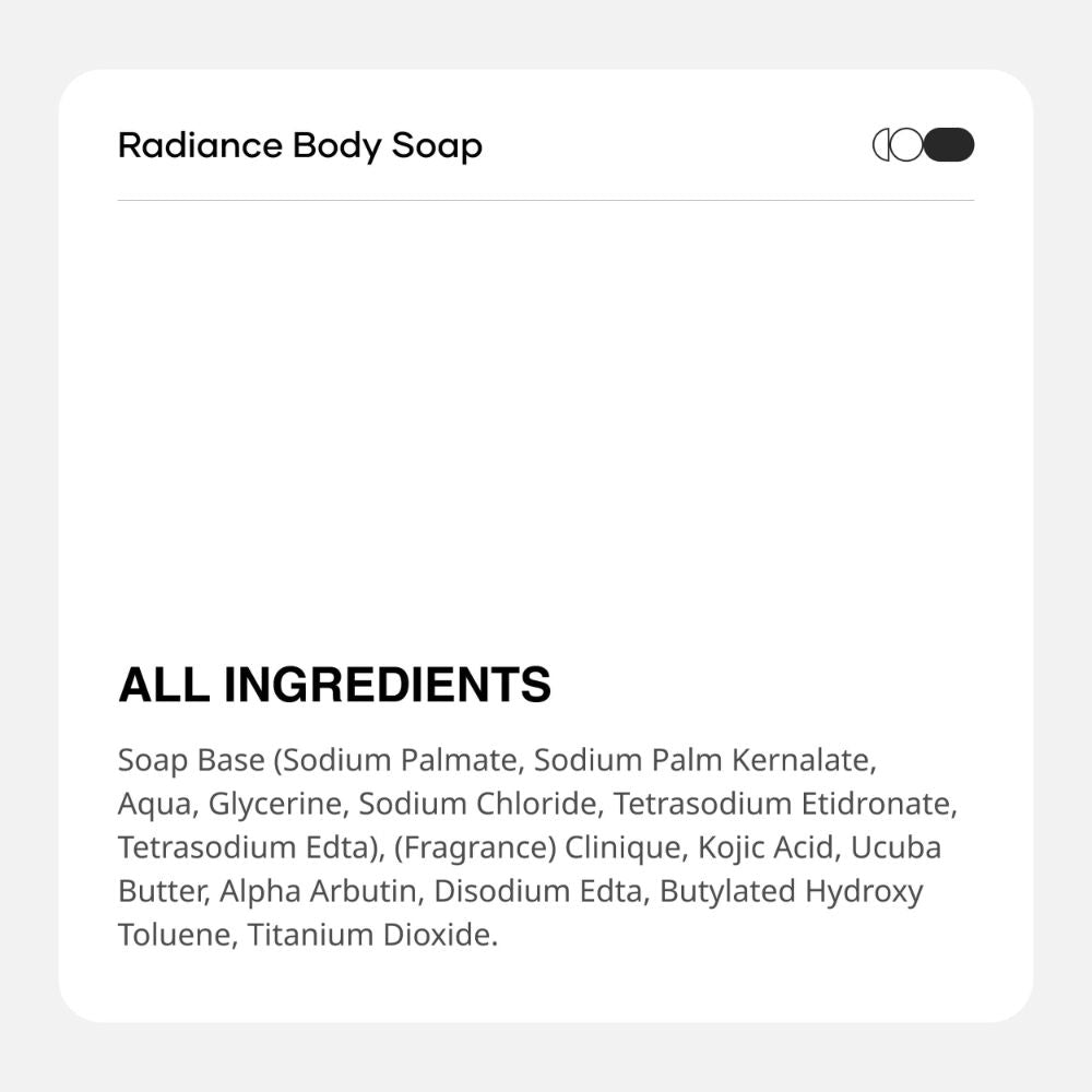 Radiance Body Soap