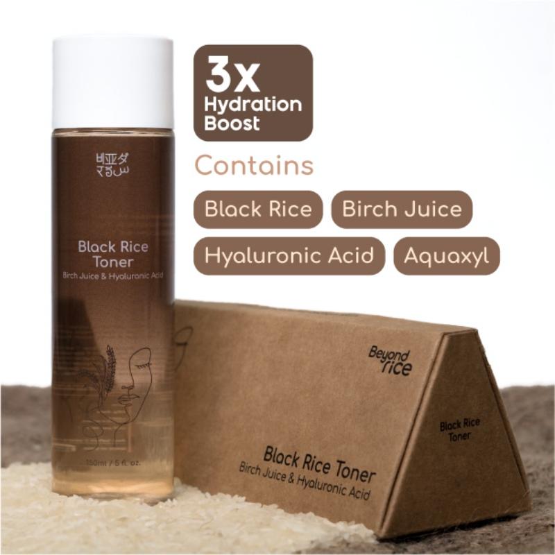 Black Rice Toner With Hyaluronic Acid And Birch Juice