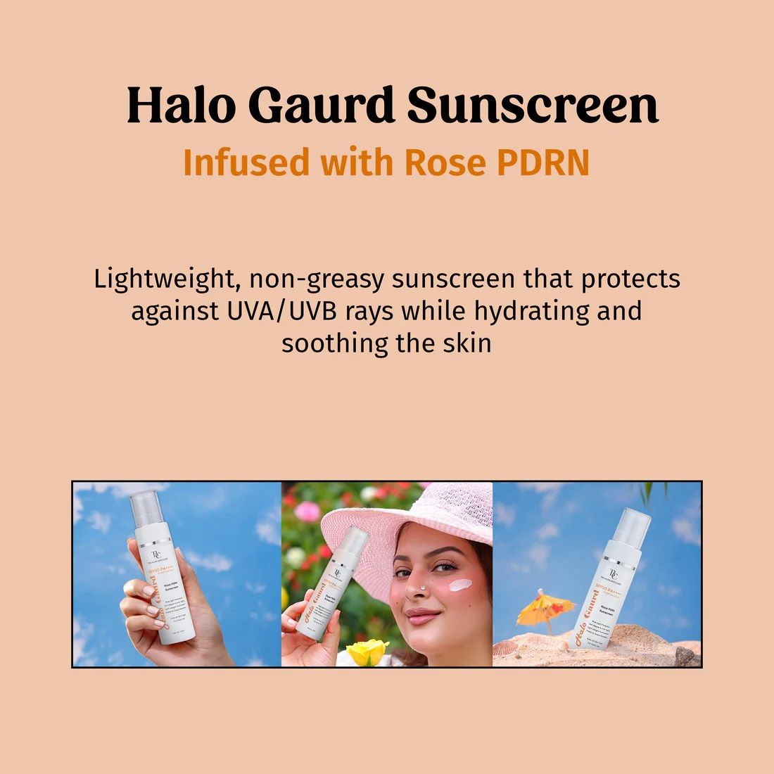 Halo Guard Hydrating Sunscreen Broad Spectrum SPF 50 PA++++