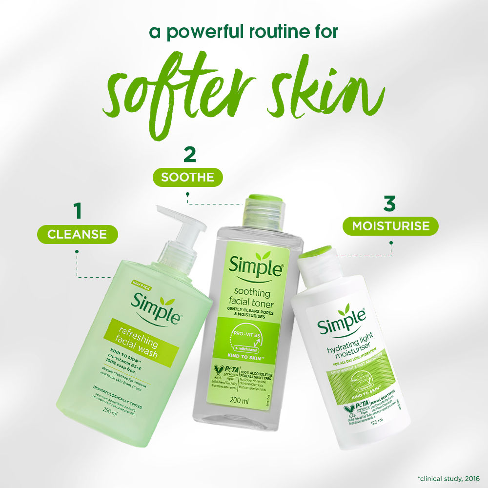Refreshing Facial Wash, 100% Soap-Free | Perfect for Sensitive Skin