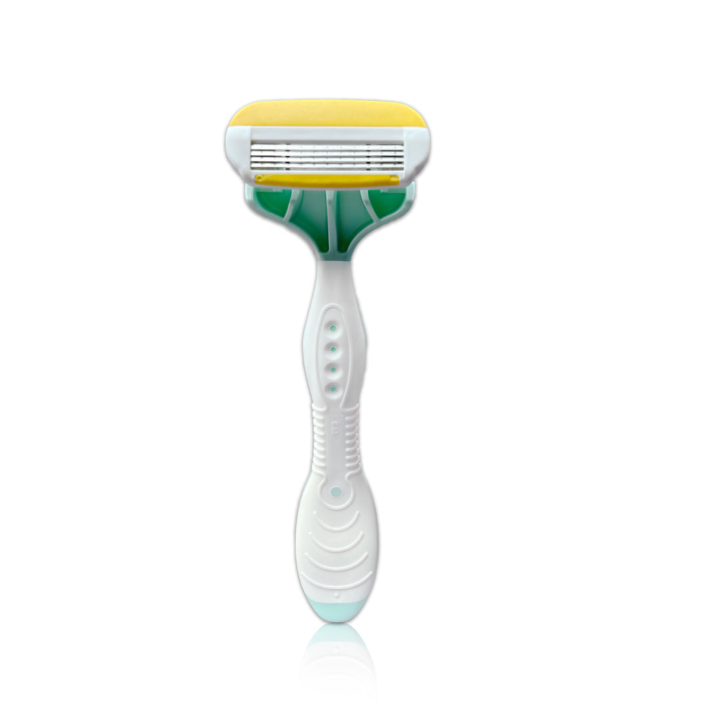 K4 Soft 4-Blade Reusable Razor for Women with Sensitive Skin