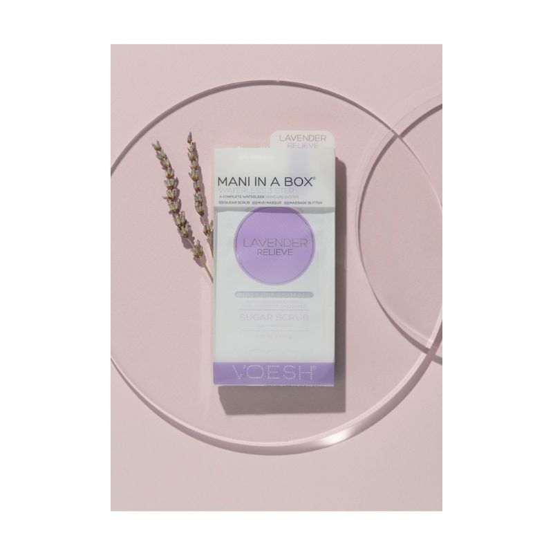 Waterless Manicure In A Box (3 Step) - Lavender
