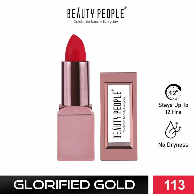 Glorified Gold Lipstick - Deep Pink