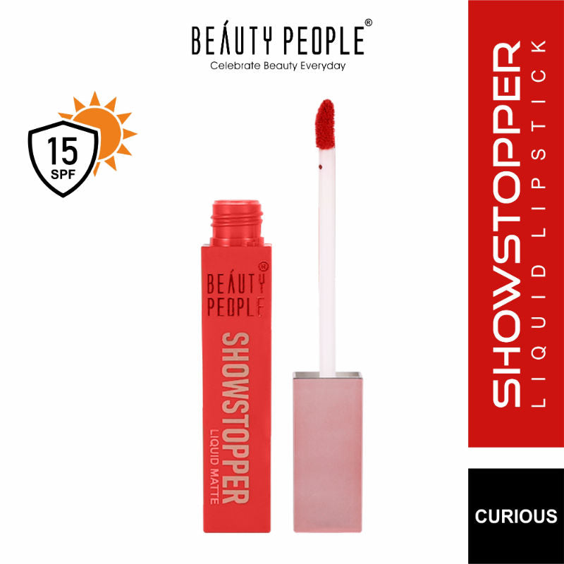 Showstopper Liquid Lip Color With SPF 15 & Vitamin E - Curious