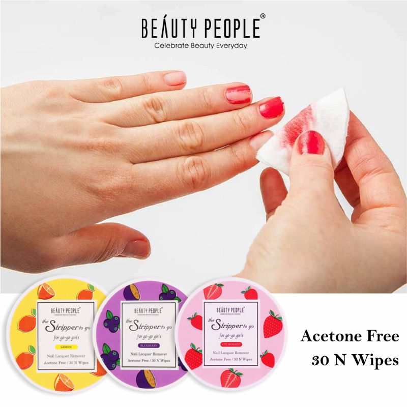 The Stripper To The Go Nail Polish Remover - Blueberry