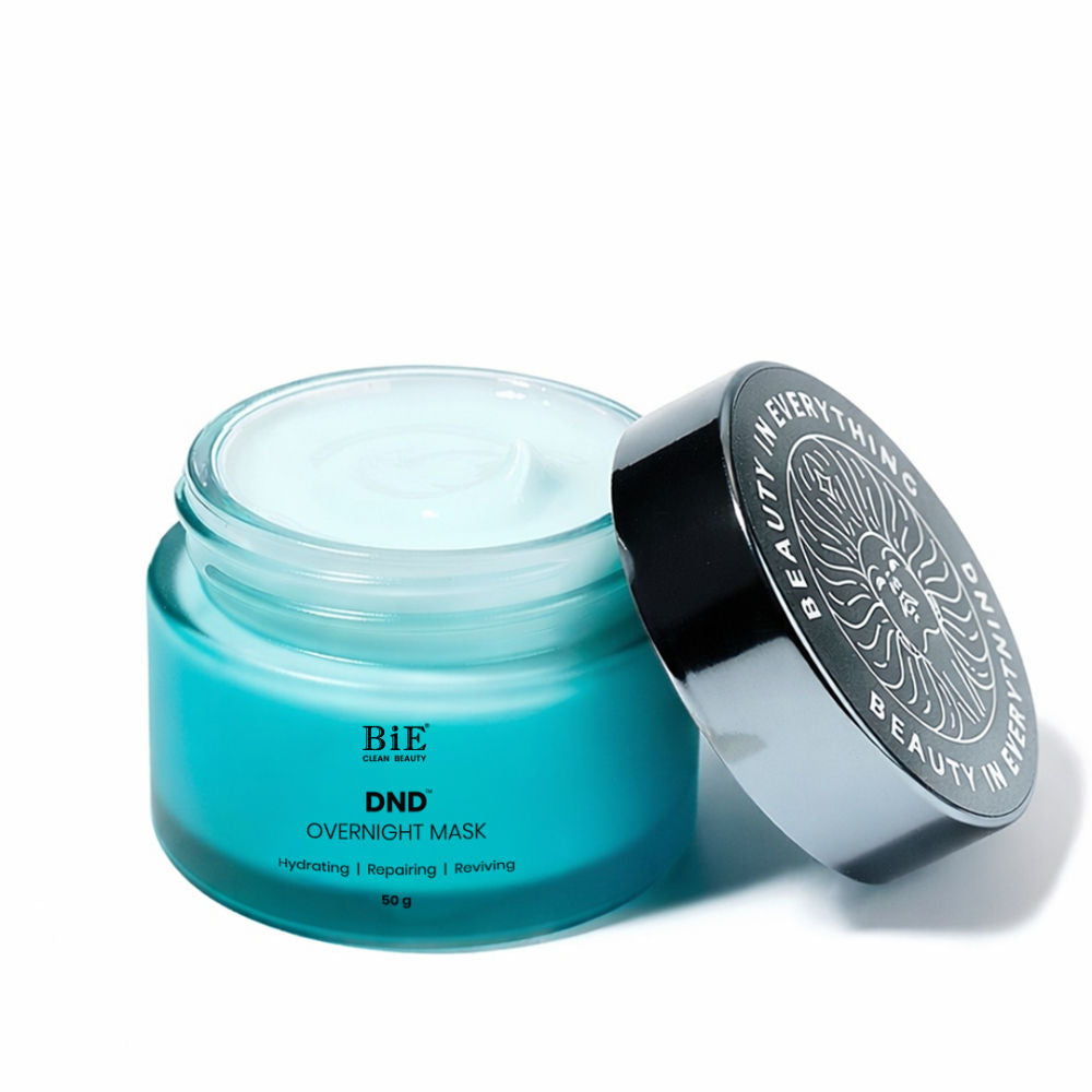BiE DND Overnight Sleeping Face Mask -Ceramides & Bakuchiol - Plumps, Hydrates & Repair Skin Barrier