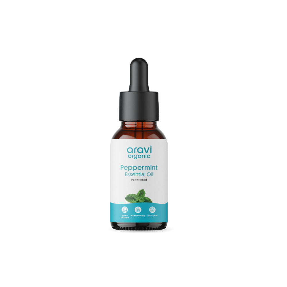 100% Pure Peppermint Essential Oil For Hair Growth, Hair Fall Control & Scalp