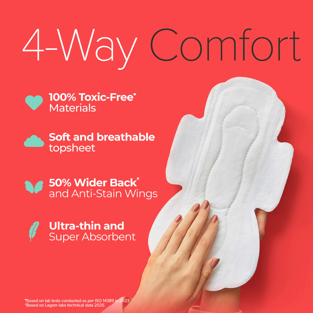 Complete Comfort Pads Zero Irritation Promise Essentials Pack Super Saver 4x Comfort 100% Toxic