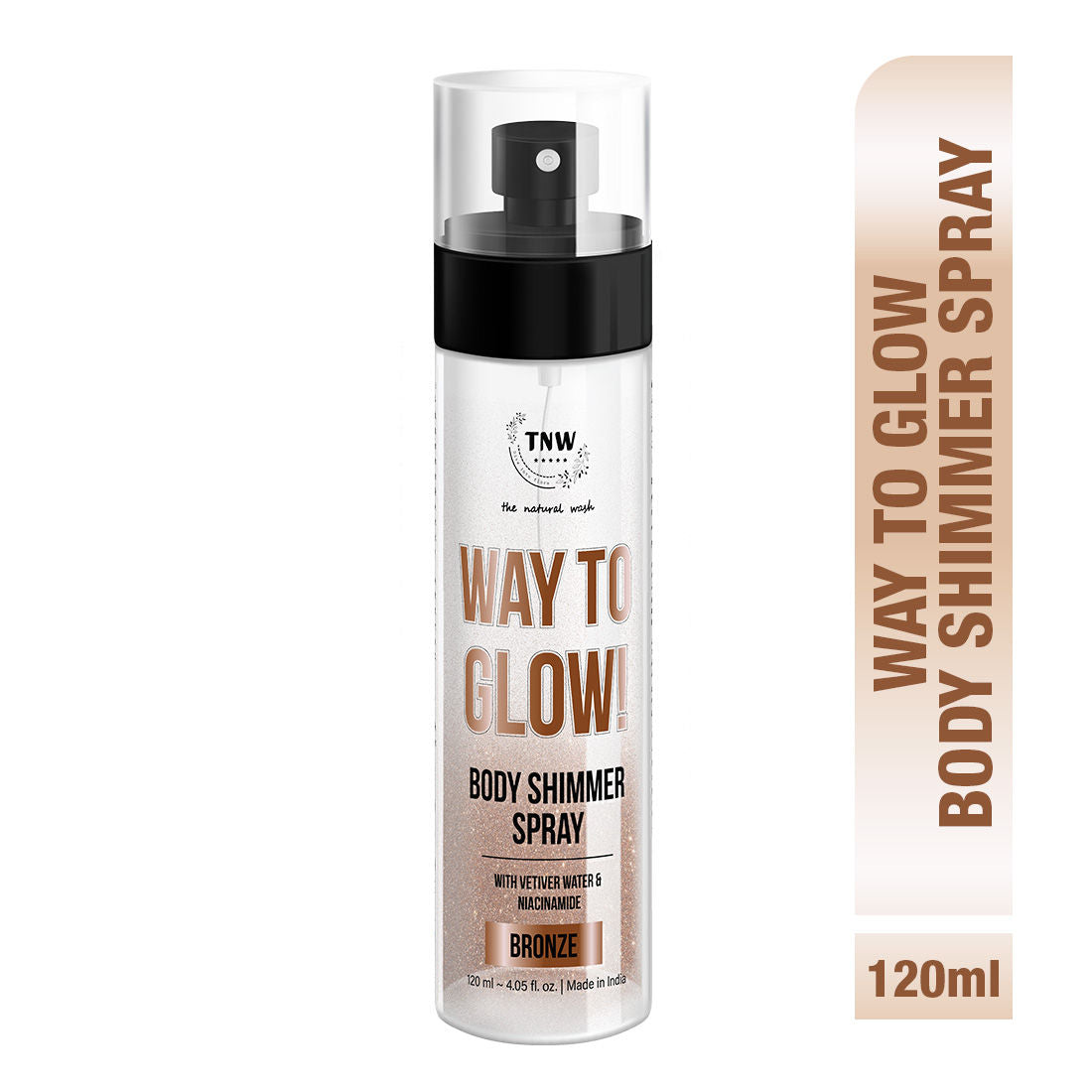 Way to Glow Body Shimmer Spray Hydrates skin Improved texture