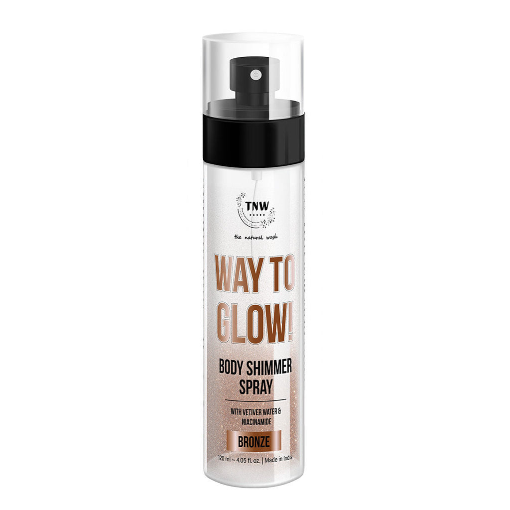 Way to Glow Body Shimmer Spray Hydrates skin Improved texture