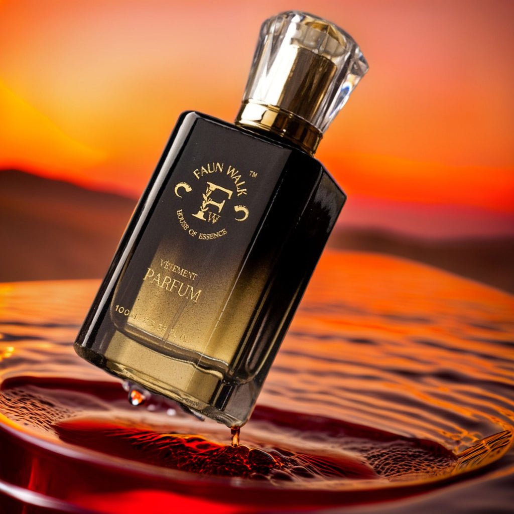 Faunwalk Ambery Smoke Unisex Perfume With 2 Travel Size Mini Included-Spicy Amber Notes