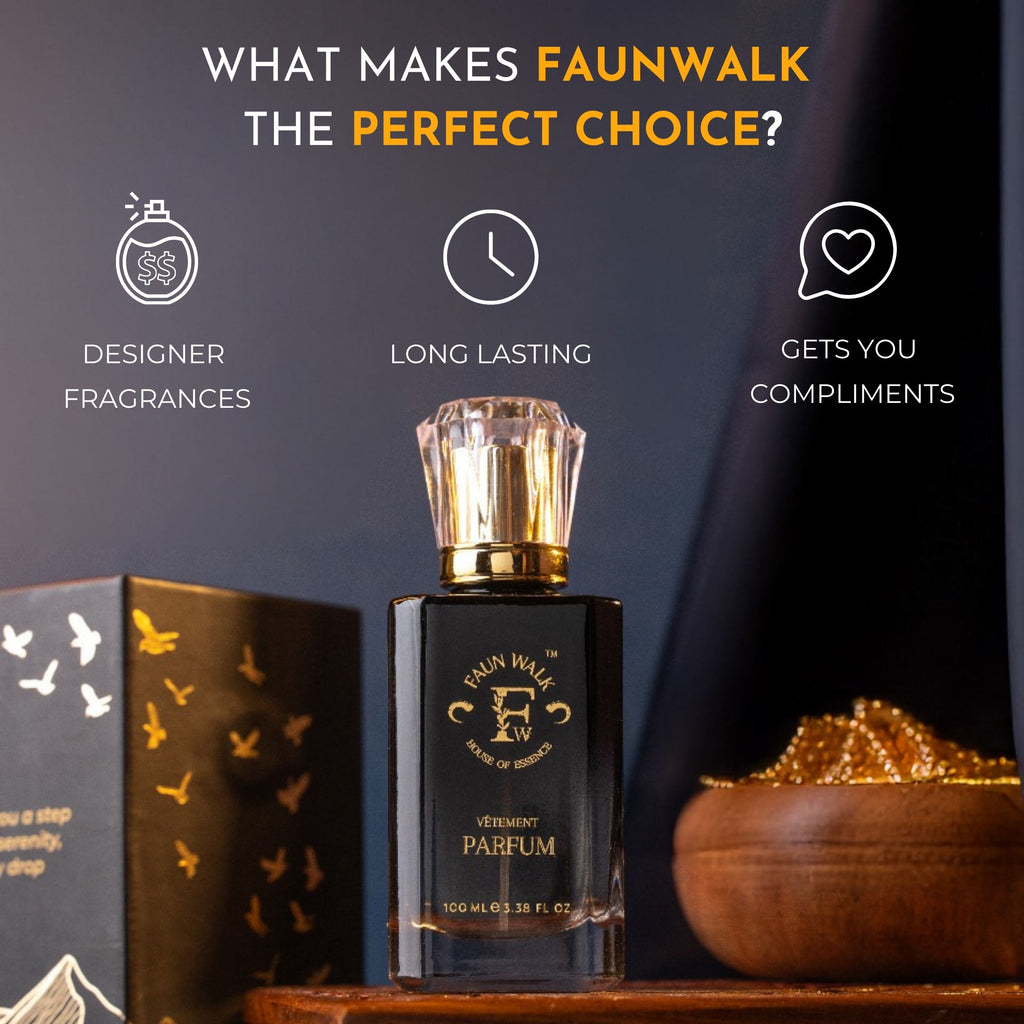 Faunwalk Numero Uno Men Perfume With 2 Travel Size Mini Included-Smells Like Chanel No.5