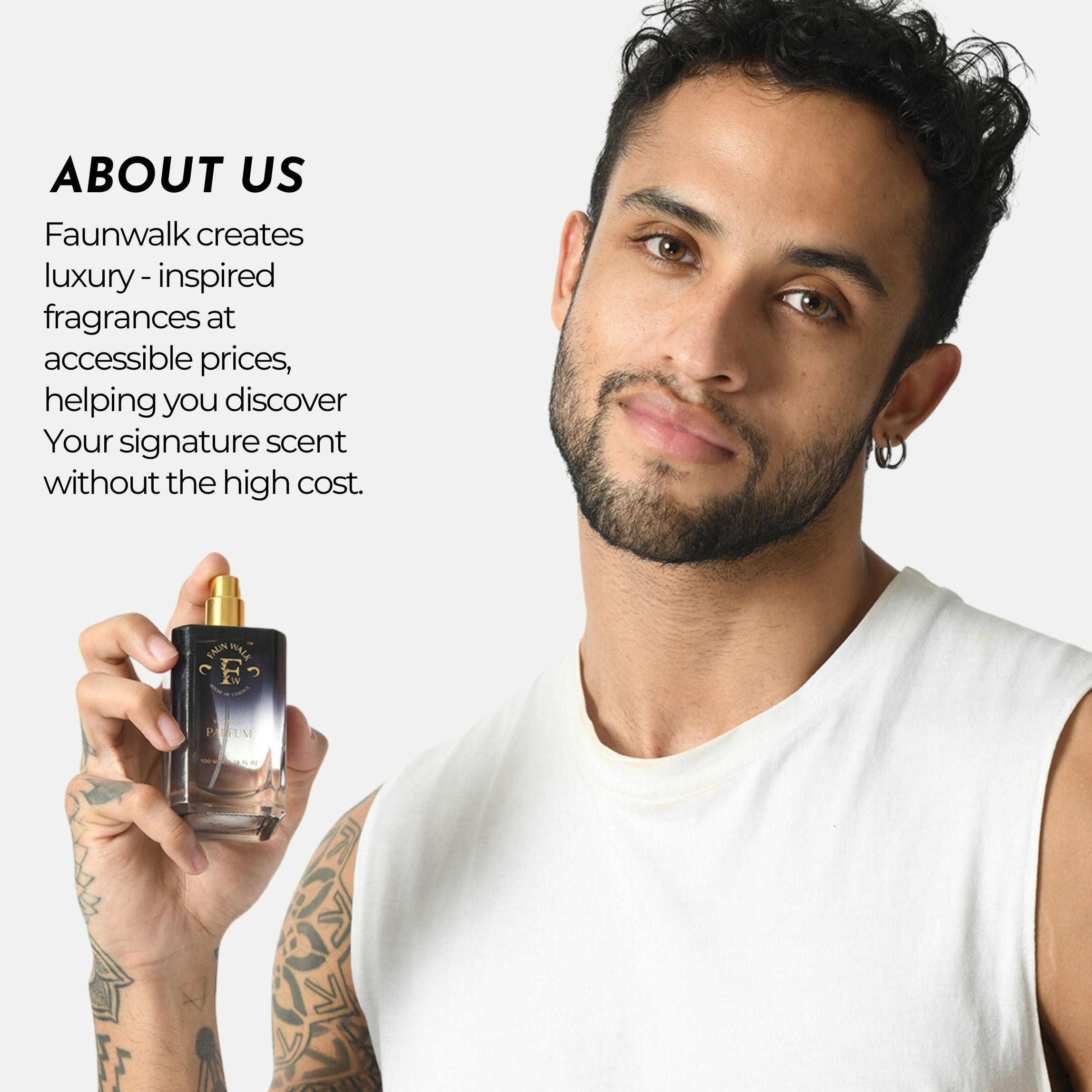 Faunwalk Richie Rich Men Perfume With 2 Travel Size Mini Included-Smells Like One Million
