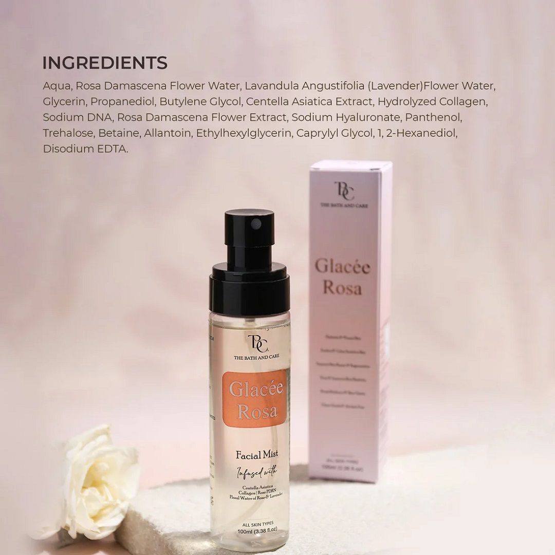 Glacee Rose Facial Mist Toner