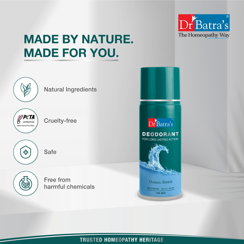 Dr Batra's Deodarant With Long Lasting Action Oceanic Breeze