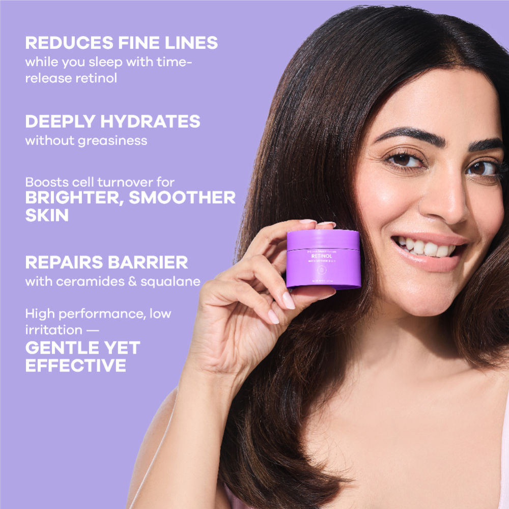 Retinol Intense Repair Night Cream, Firms Skin and Fades Premature Wrinkles