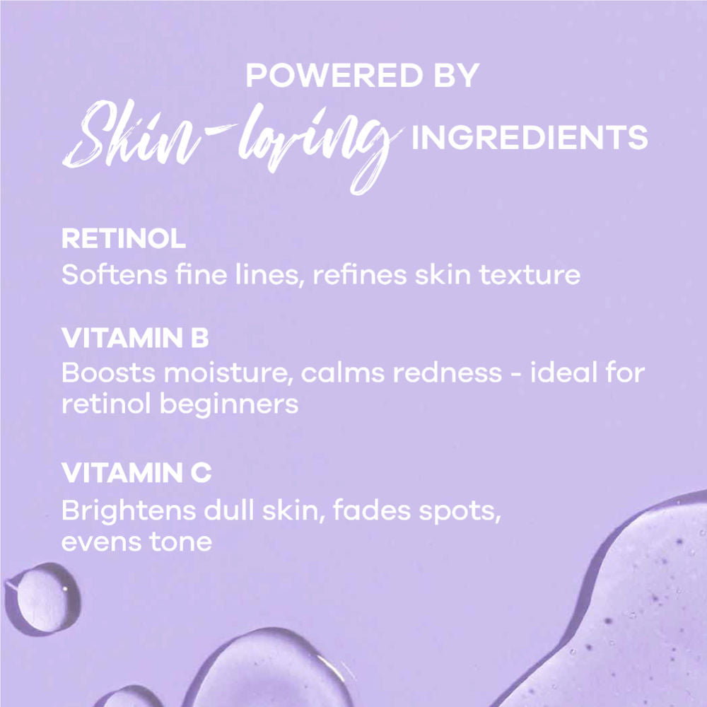 Retinol Intense Repair Night Cream, Firms Skin and Fades Premature Wrinkles